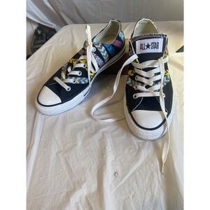 Women's Convers Chuck Taylor- All-Star-Friendship Bracelet Tennis Shoes- Size 8